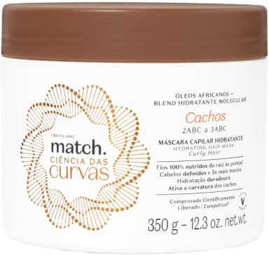 O BOTICARIO, O BOTICARIO MATCH MASCARA HIDRATANTE CIENCIA DAS CURVAS 350G