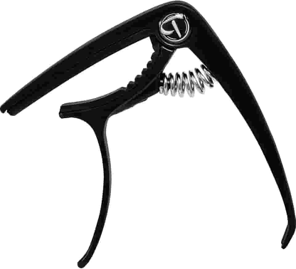 CAPOTRASTE PARA VIOLÃO EM ALUMÍNIO TONANTE - PRETO - CPT20