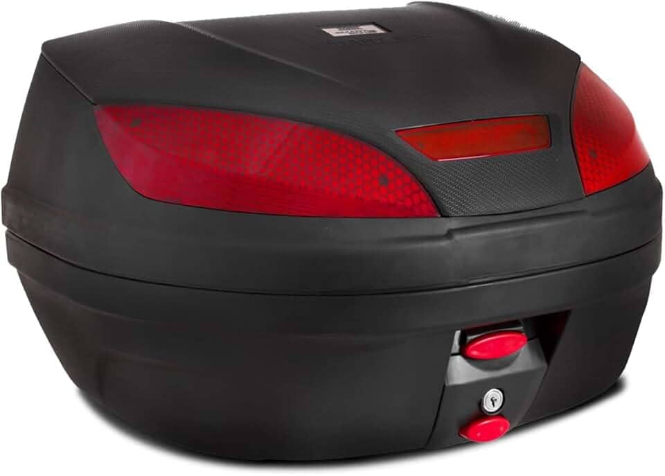 BAULETO PLÁSTICO SUPERIOR 52 LITROS PRO TORK SMART BOX 3 PRETO