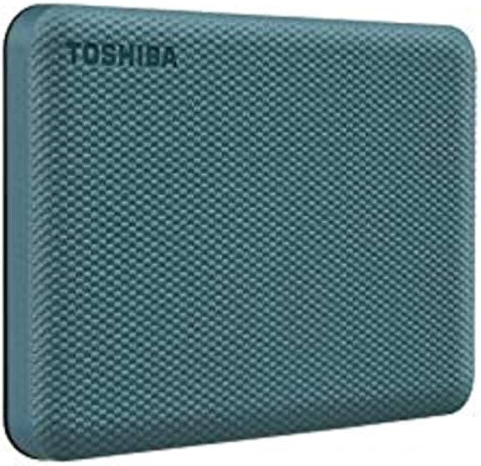 HD Externo Portátil Toshiba 2TB Canvio Advance USB 3.0 Verde - HDTCA20XG3AA