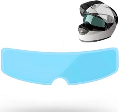 Genérico Filme Protetor Antiembaçante Universal à Prova de Chuva para Capacete de Motocicleta, Transparente