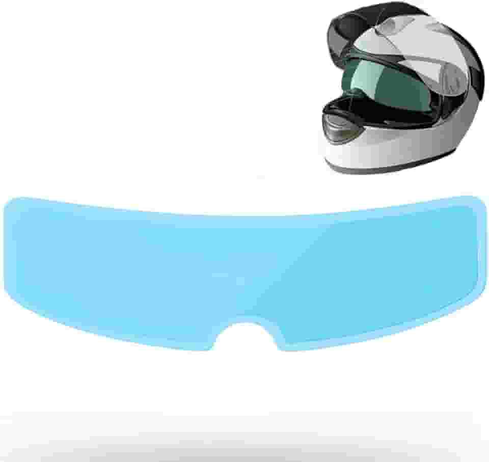 Genérico Filme Protetor Antiembaçante Universal à Prova de Chuva para Capacete de Motocicleta, Transparente