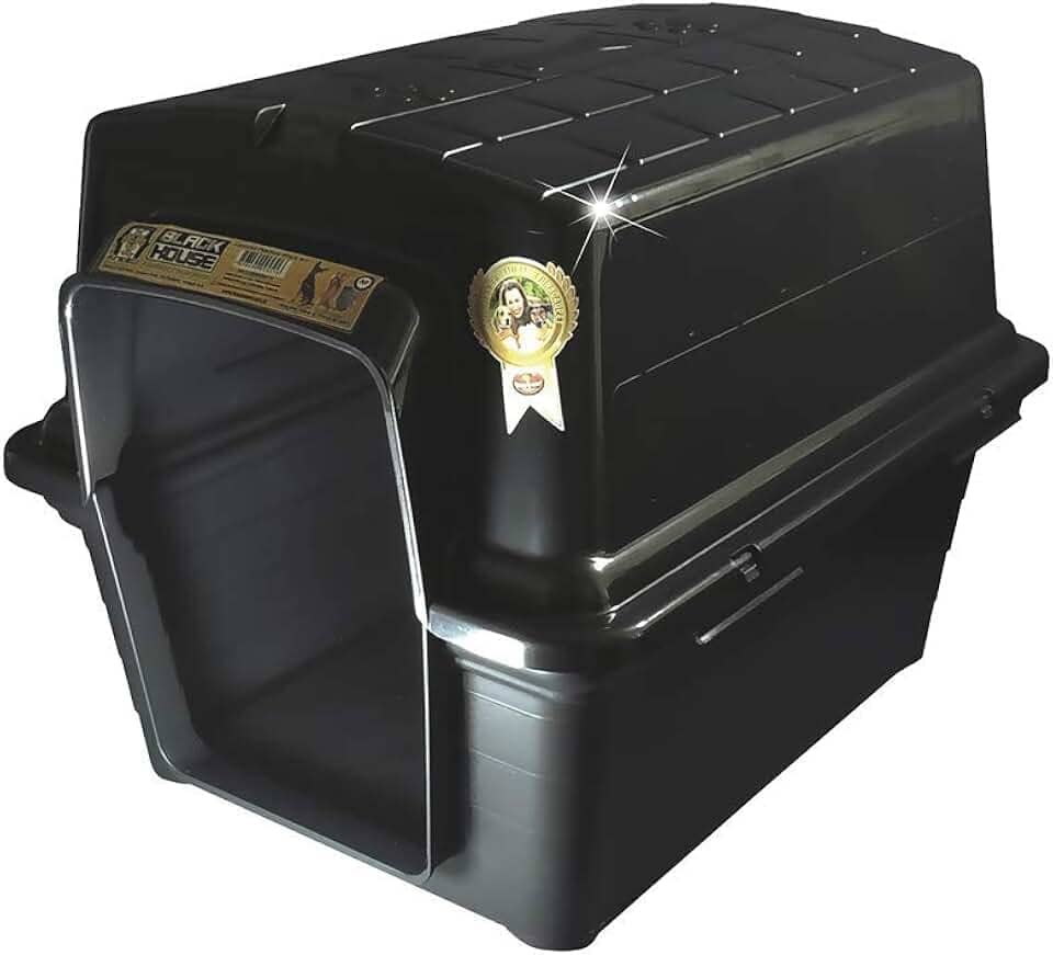 Furacão Pet Casinha Plástica N.4.0 Black Para Cães