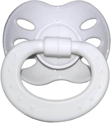 Chupeta Plus CF, Bico RN Anatômico Silicone T1 (0 á 6 MESES), Sonne, Branco