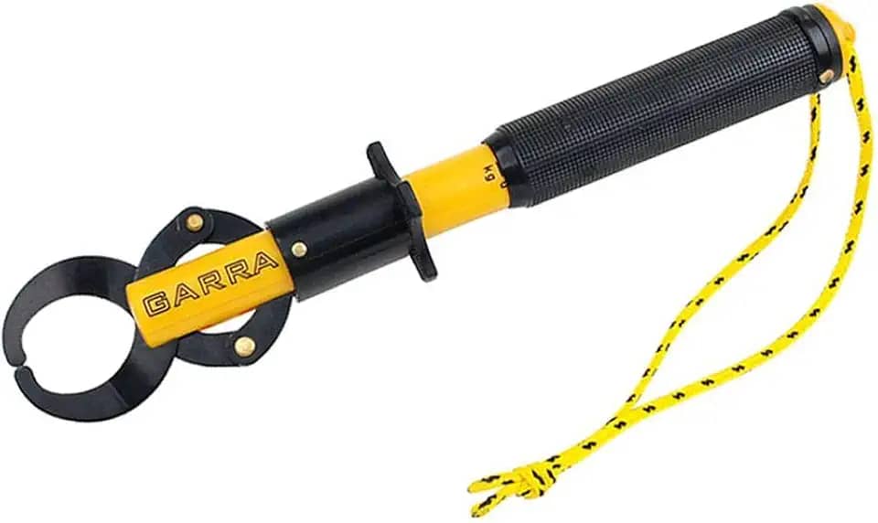 Pesca Brasil, Alicate para Pesca com Balança com Cabo Antiderrapante e Corda para Pendurar