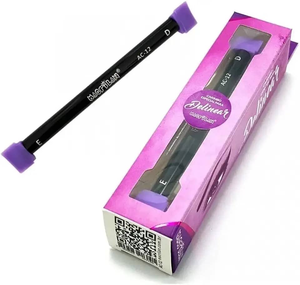 Pincel Carimbo Especial para Delineado Gatinho Macrilan