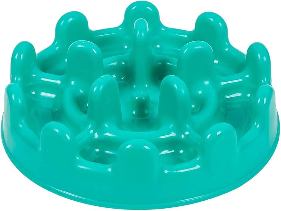 Pet Games Comedouro Lento Funcional Mini Pet Fit Verde Agua Para Cães