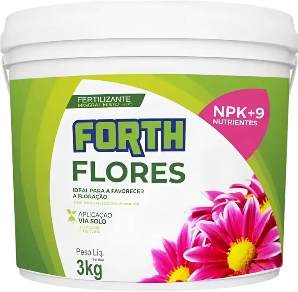 Fertilizante Foliar Flores 3kg Adubo Jardim