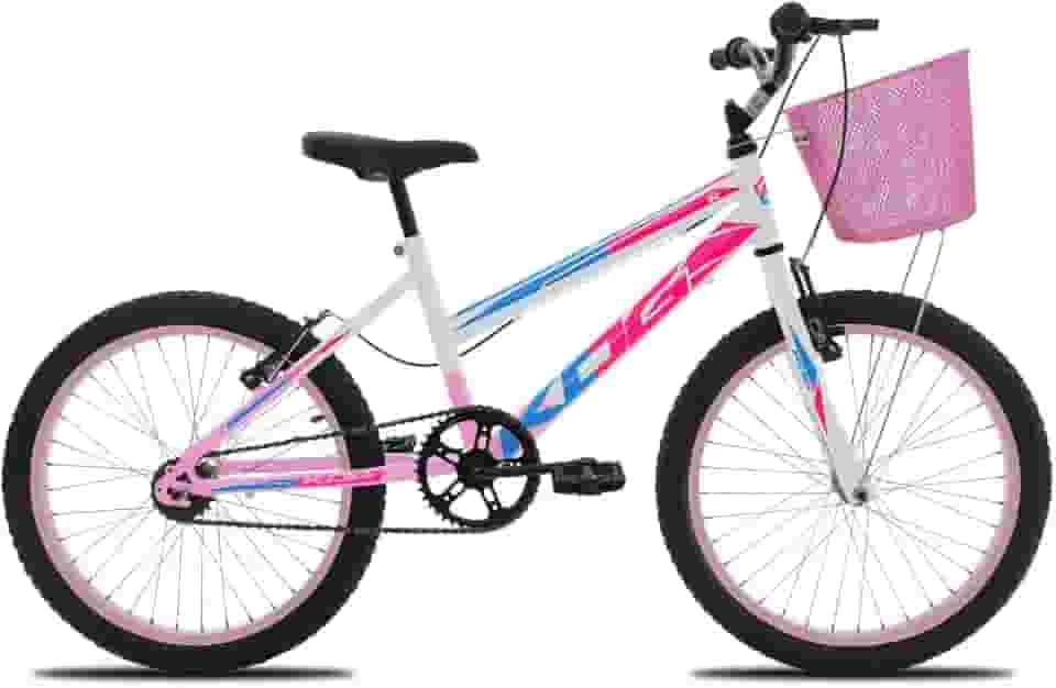 Bicicleta Feminina Infantil Aro 20 KOG – Quadro Aço Carbono, V‑Brake – Lazer e Saúde Para Meninas
