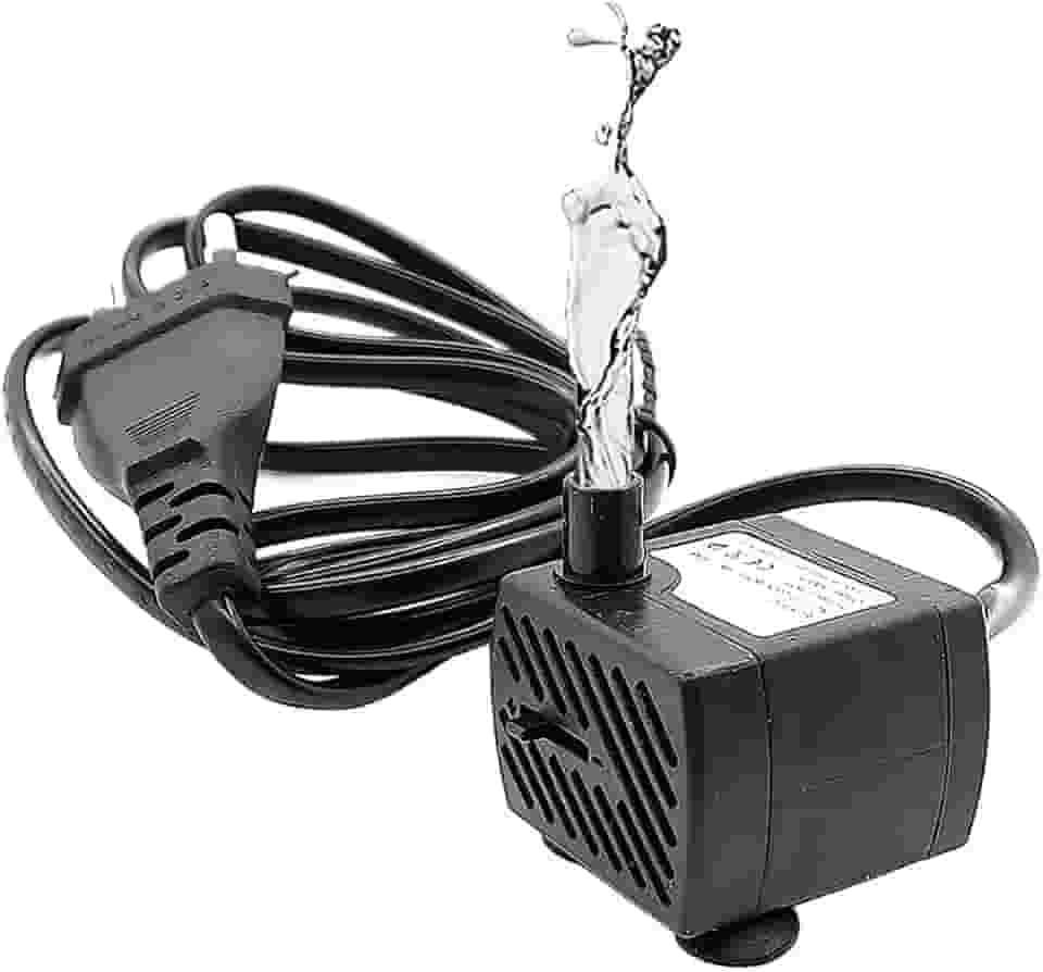 Bomba Motor de água para aquário e bebedouro para gatos e cachorros, bomba e cascata, bivolt