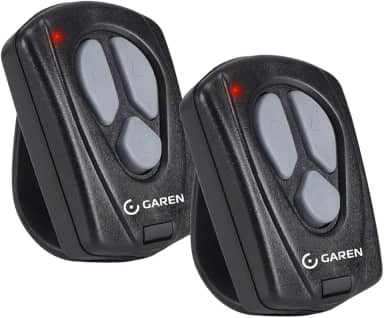 Kit 2 Controle Remoto Garen Tx New 433 Mhz Portão Eletrônico