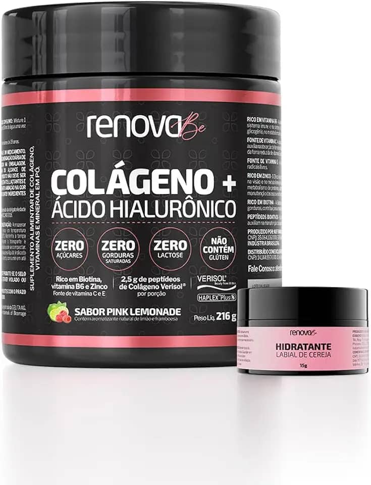 Colágeno Renova Be Verisol Com Ácido Hialurônico (Pink Lemonade)