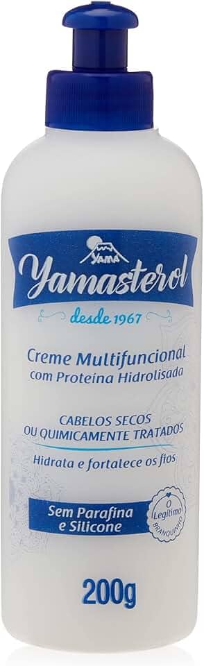 YAMA Creme Multifuncional Yamasterol Proteína Hidrolisada Yama Branco