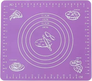 Tapete Culinário de Silicone Multiuso para Amassar e Assar (40x30 cm)