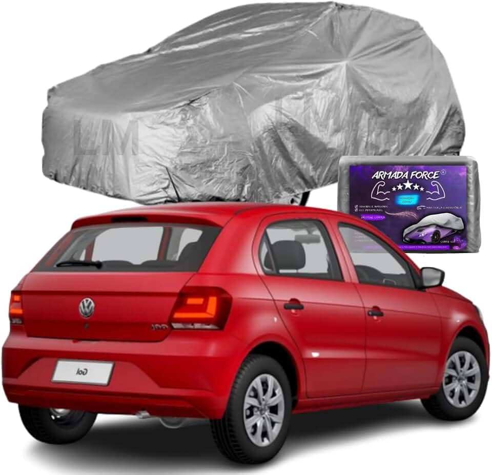 Capa Impermeável Para Carro Gol G1 G2 G3 G4 G5 G6 até G10 Com Forro Central
