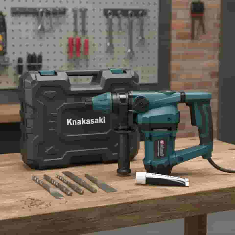 Martelete Perfurador e Rompedor Profissional 1600W 5,6 kg SDS Plus Com Kit e Maleta (220V)