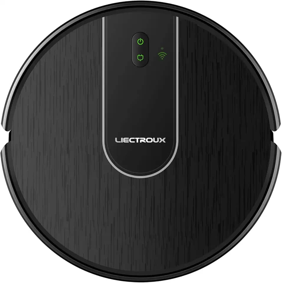 Robô Aspirador Liectroux L200 3 em 1 Aspira Varre Passa Pano Com Aplicativo Compatível Com Alexa e Google Bivolt