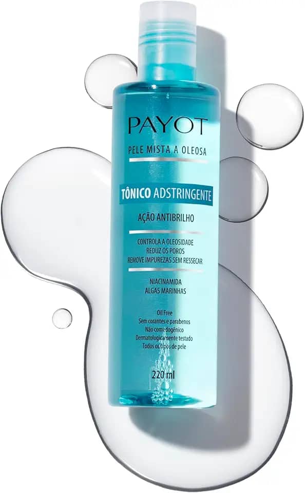 Tônico Adstringente PAYOT Pele Mista a Oleosa - 220 ml