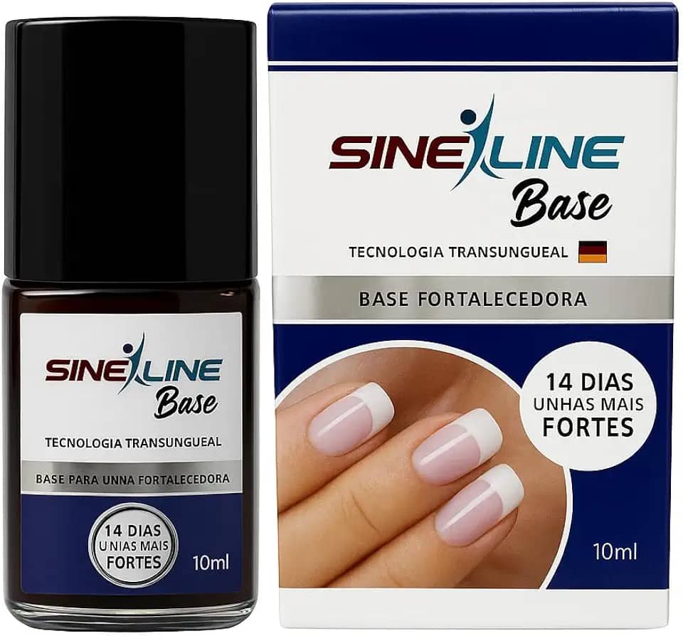 Base Fortalecedora para Unhas, Tecnologia Transungueal, 10ml, 14 Dias para Unhas Mais Fortes