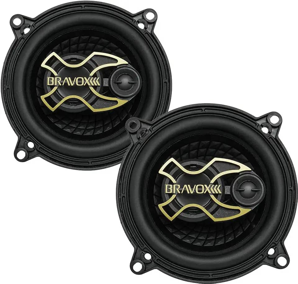 Par Alto-Falante Triaxial 5" 100RMS B3X50 GOLD - Bravox