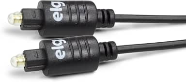 Cabo Óptico para Áudio, ELG, T5018HD, Preto