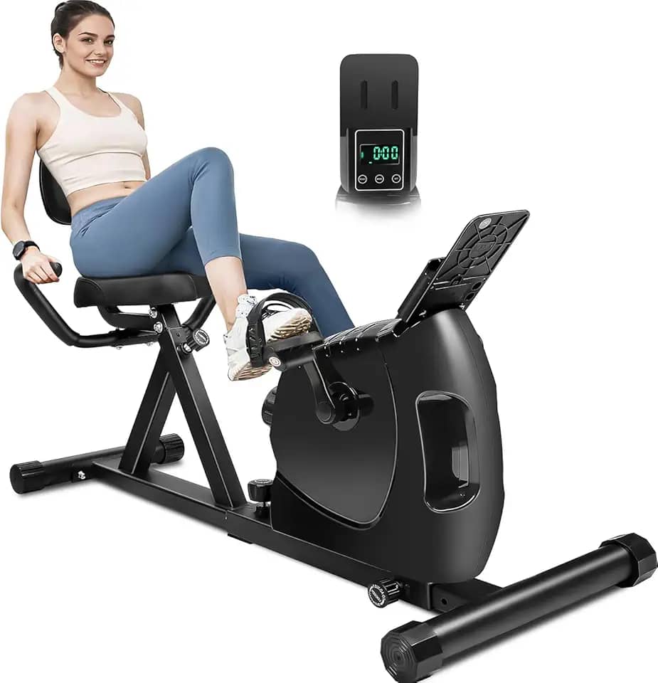 Preto, Bicicleta Ergometrica Magnetica, Bicicleta Ergometrica Horizontal, Bicicleta Ergométrica Magnética Horizontal, Bicicleta Ergométrica, Bike Ergometrica, Bicicletas Ergométricas