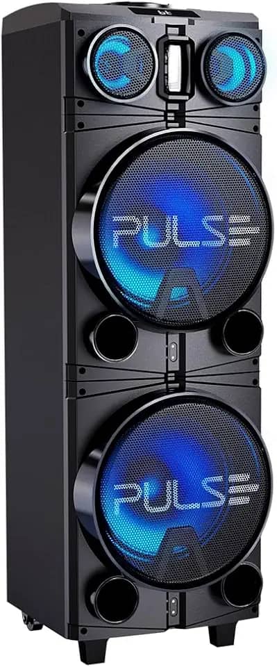 Caixa de Som Torre Storm 10Pol. 1500W RMS BT/AUX/USB/TWS/FM Pulse - SP514