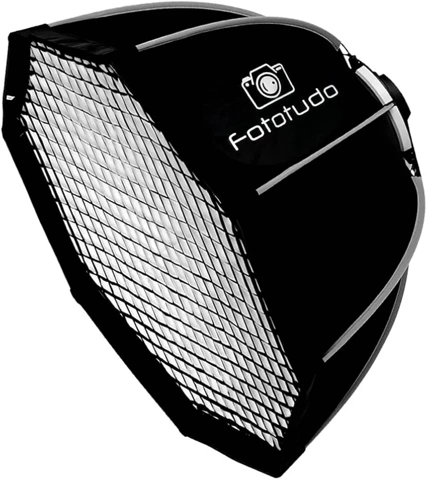 Softbox Octabox Fototudo 55 com encaixe Bowens E Colmeia