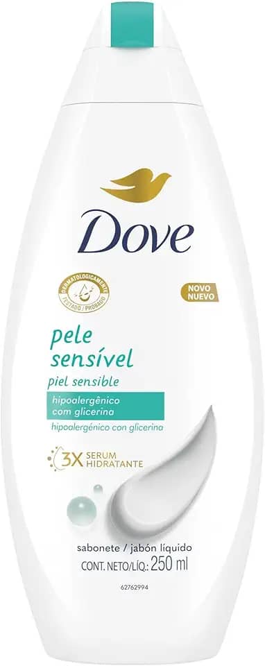 Dove Sabonete Liquido Pele Sensível 250 ml