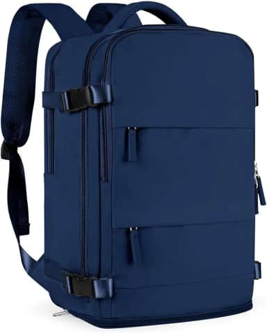 Mochila Viagem Avião Low Cost Compartimento Para Sapatos Compartimento Para Notebook Usb Bolso Para Objetos úmidos