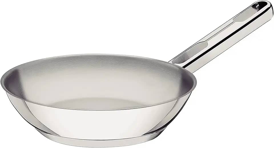 Frigideira Tramontina Allegra em Aço Inox com Fundo Triplo 24 cm 2,1 L