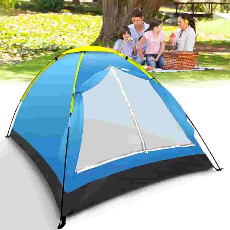 Barraca de Camping 3/4 Pessoas, 205 * 145 * 105cm, Impermeável, Automática, para Praia e Acampamento