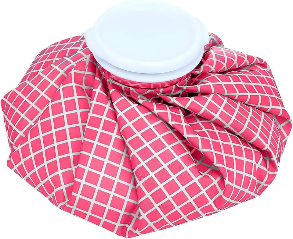 Bag Gelo Térmica Flexível Lesões No Joelho Tornozelo Ombro E Pescoço (Rosa)