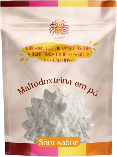Maltodextrina sem Sabor em Pó Premium Ca.Nuts | Energia suplementar Ca.Nuts (500g)