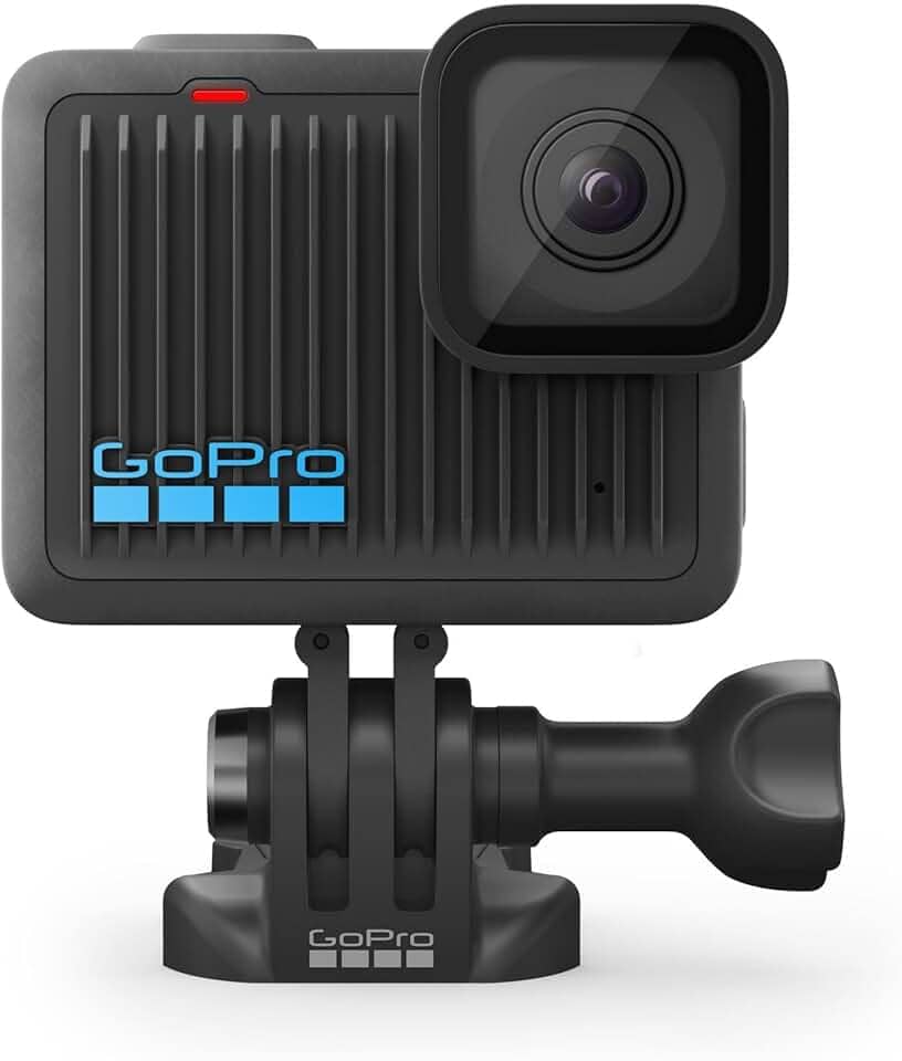 GoPro HERO - Câmera de Ação Compacta à Prova d'água com Vídeo 4K Ultra HD, Foto de 12 MP, Tela Sensível ao toque, HyperSmooth com QUIK