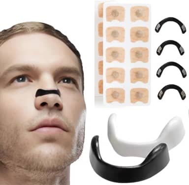 Dilatador Nasal Magnetico Anti Ronco e Apneia do Sono – Respira Max | Melhore a Respiração e Durma Melhor com o Dispositivo Respire Melhor (Preto)