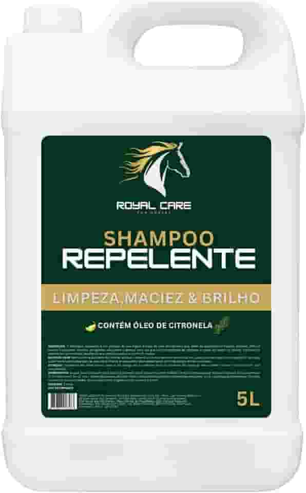 Shampoo Repelente Citronela 5l Para Cavalo Royalcare