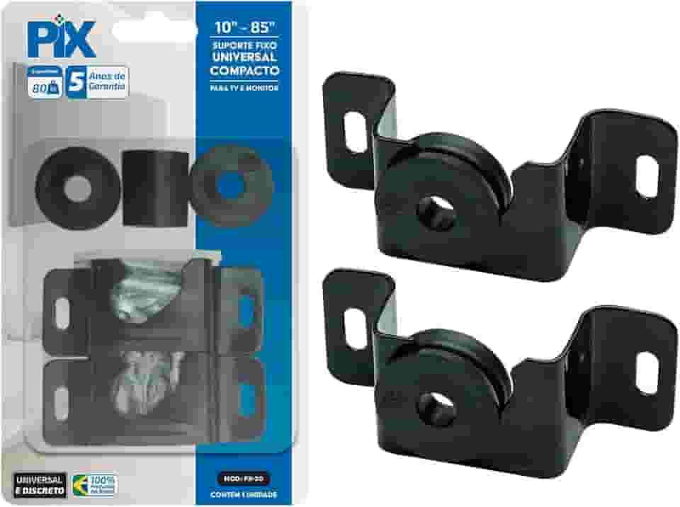 SUPORTE TV FIXO UNIVERSAL 10' A 85' - COMPACTO