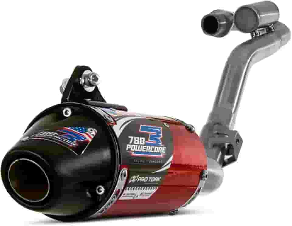 ESCAPAMENTO PRO TORK POWERCORE 3 NXR 160 BROS 2016/22 VERMELHO