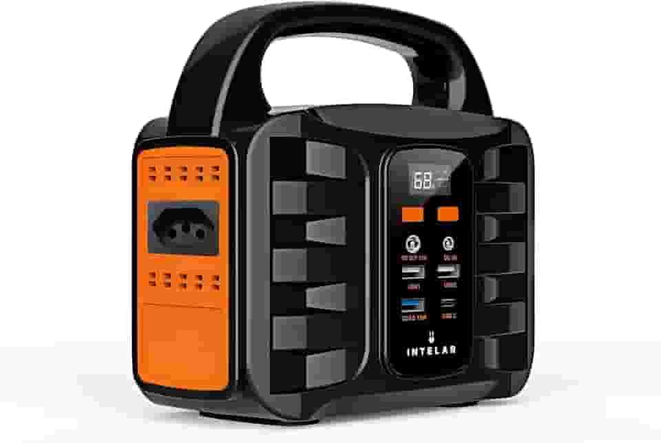 Gerador De Energia Portátil Bateria De Lítio Solar 100W, Silencioso, Adequado para Camping e Passeios, um Salvador de Falta de Energia (110V)