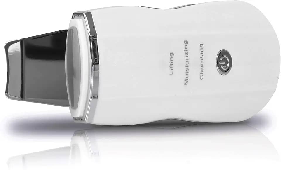 Peeling Ultrassônico E Ionização Facial Portátil Anti Cravos E Acne Limpeza Profunda e Renovação da Pele