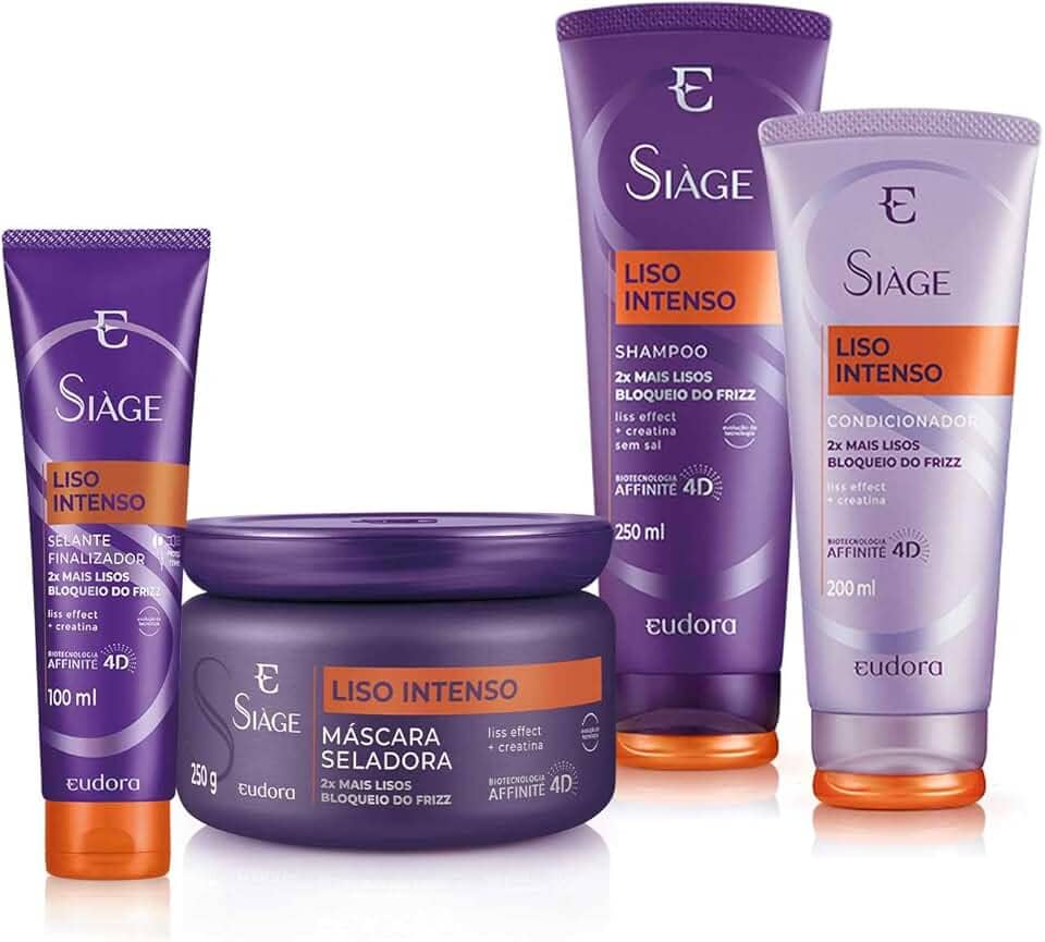 Eudora Kit Siàge Liso Intenso Completo (Nova Versão)