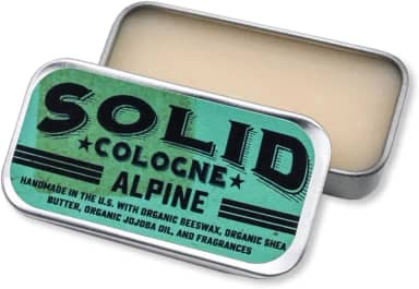 Solid Colônia - Perfume alpino - Fragrância masculina de bolso - Lata de 740 ml