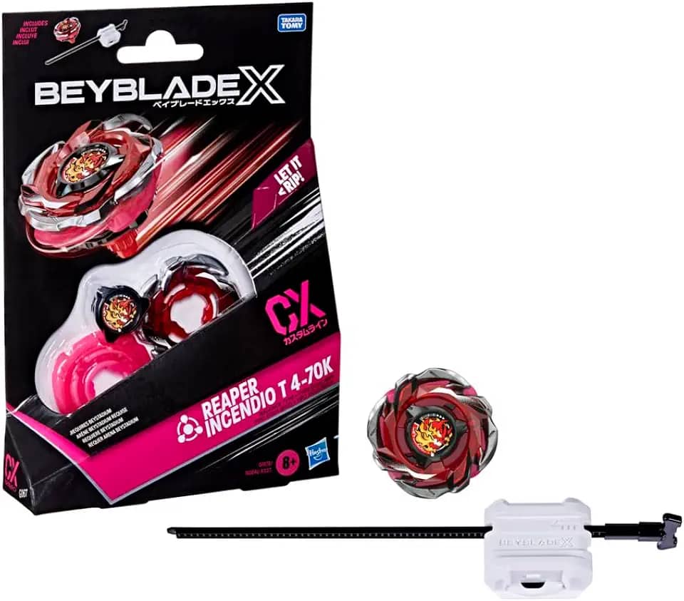 Beyblade X Reaper Incendio T 4-70K CX Conjunto Inicial