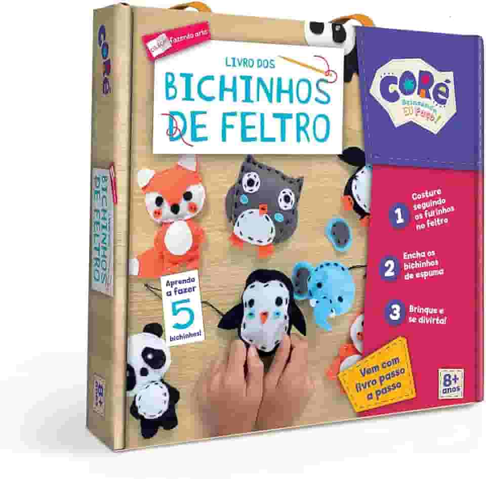 Toyster - Coleção Fazendo Arte: Livro dos Bichinhos de Feltro - Coré