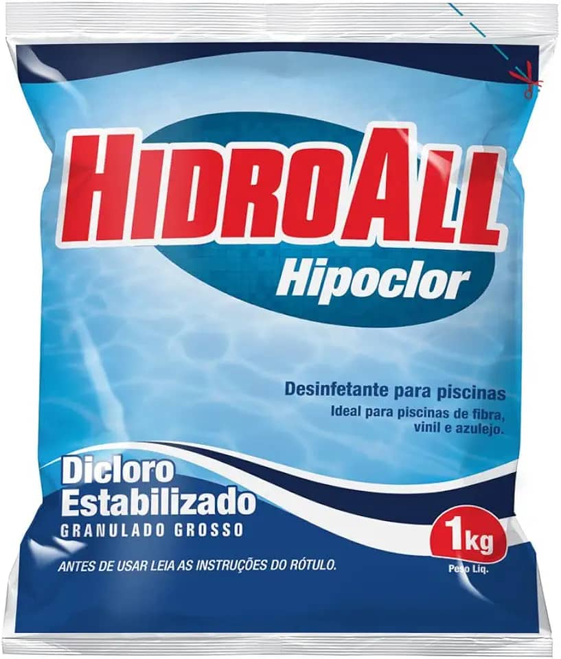 HidroAll Cloro granulado Hipoclor 1 Kg