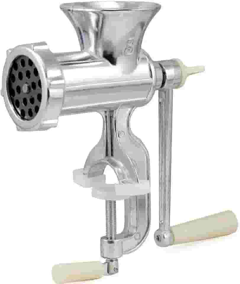 Paris Moedor de Carne Manual de Alumínio Fundido para Moer Carne, Frango, Biscoitos e Encher Linguiça