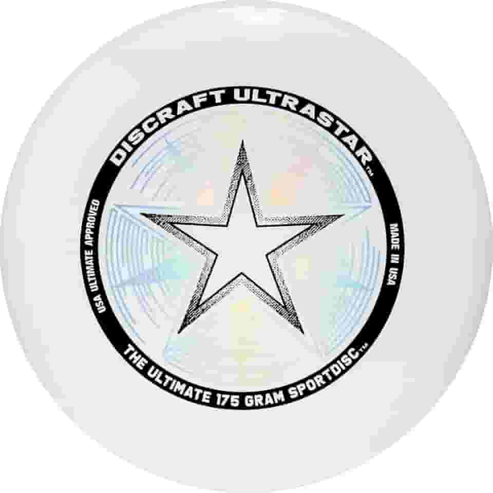 Disco de frisbee Discraft Ultrastar, branco, 175 gramas