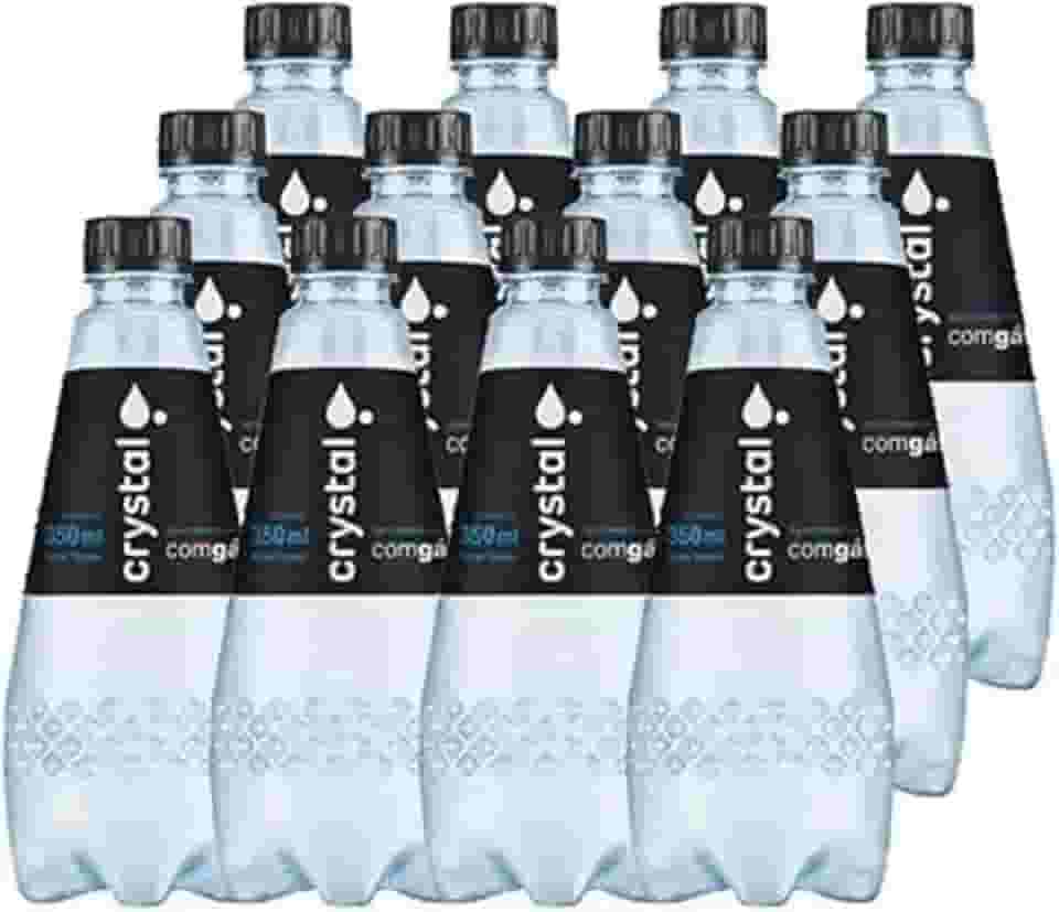 Água Crystal Vip – Pureza e Qualidade em Cada Gota 350ml 12 unidades (Crystal Vip Com Gás - 350ml 12 Unidades)