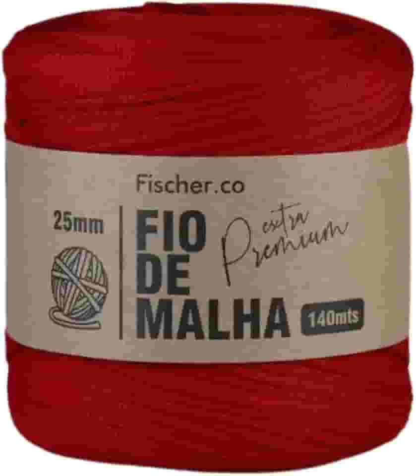 Fio de Malha Fischer Extra Premium - 140m - 270g - Ferrari 67